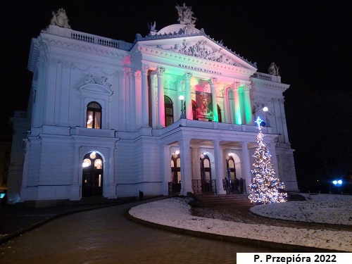 Christmas illuminations in Brno