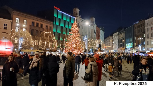Christmas illuminations in Brno